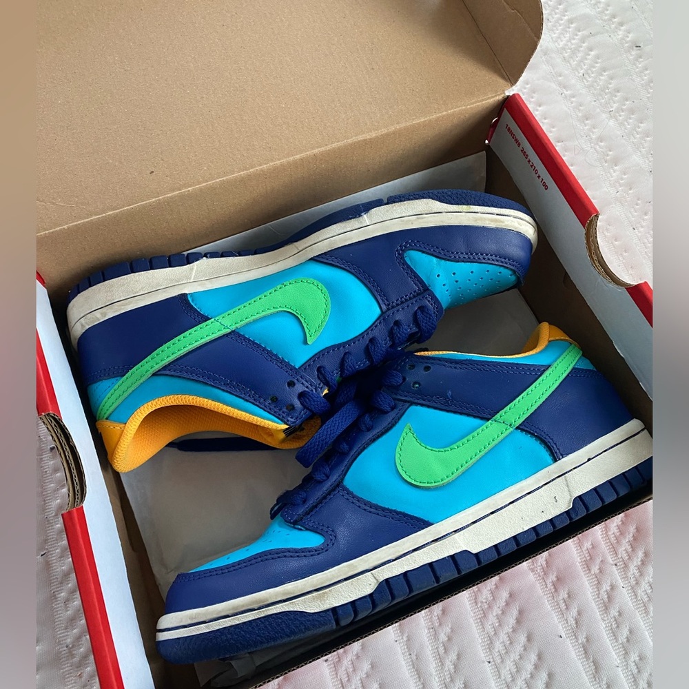 Nike Dunk Low (Baltic Blue/Electric Algae)